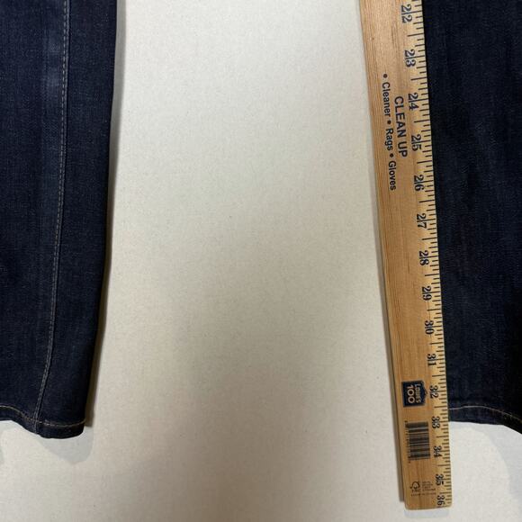 Levi's Jeans Women 32 Blue Denim Stretch 5-Pockets Mid-Rise Slimming Skinny Leg - Picture 13 of 16